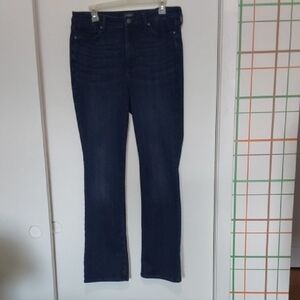 NYDJ Billie Mini Boot Dark Blue Women's Jeans